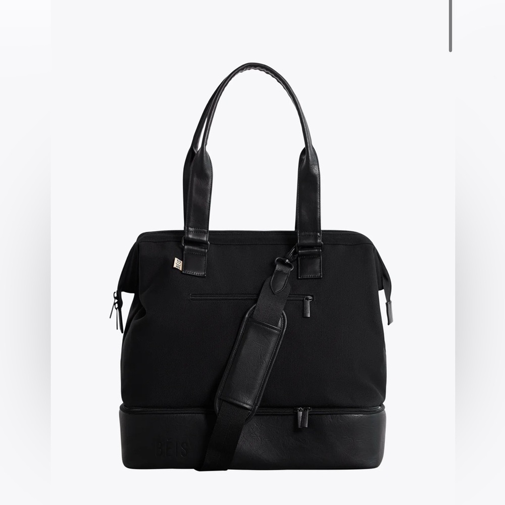 Beis Black Mini Weekender